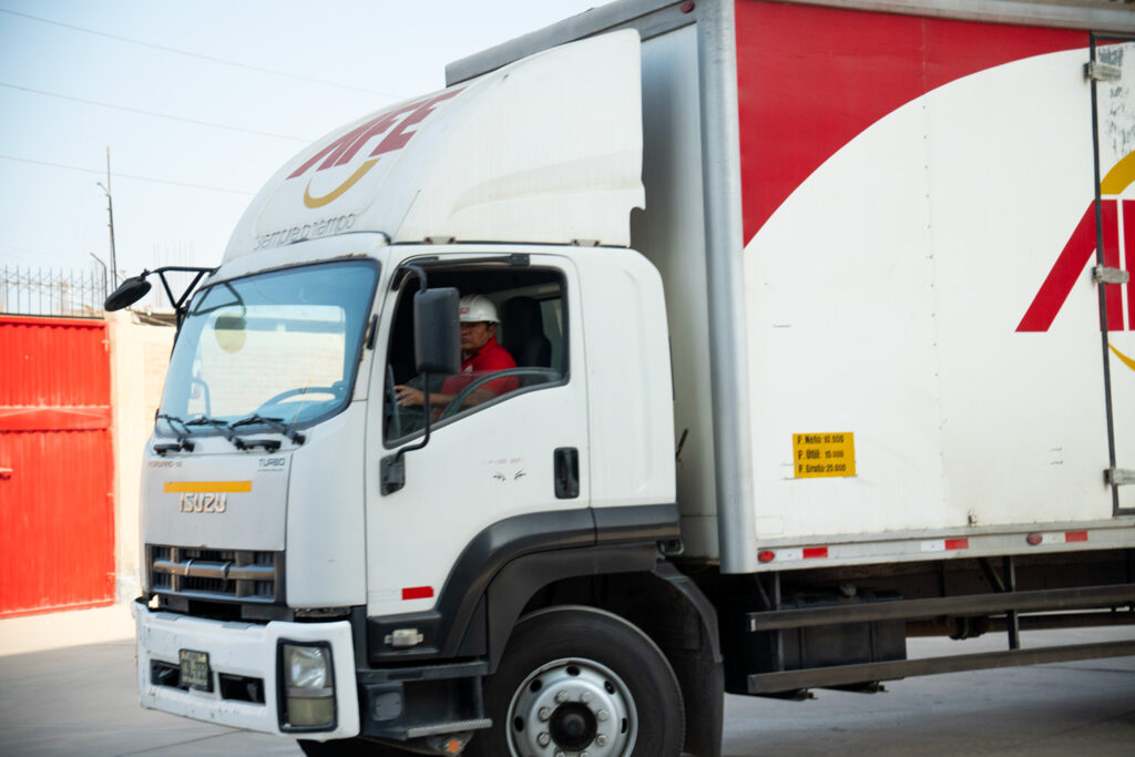 Camion refrigerado